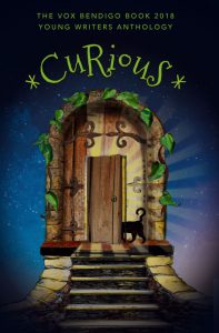 Cover design The Vox Bendigo Book 2018 Curious